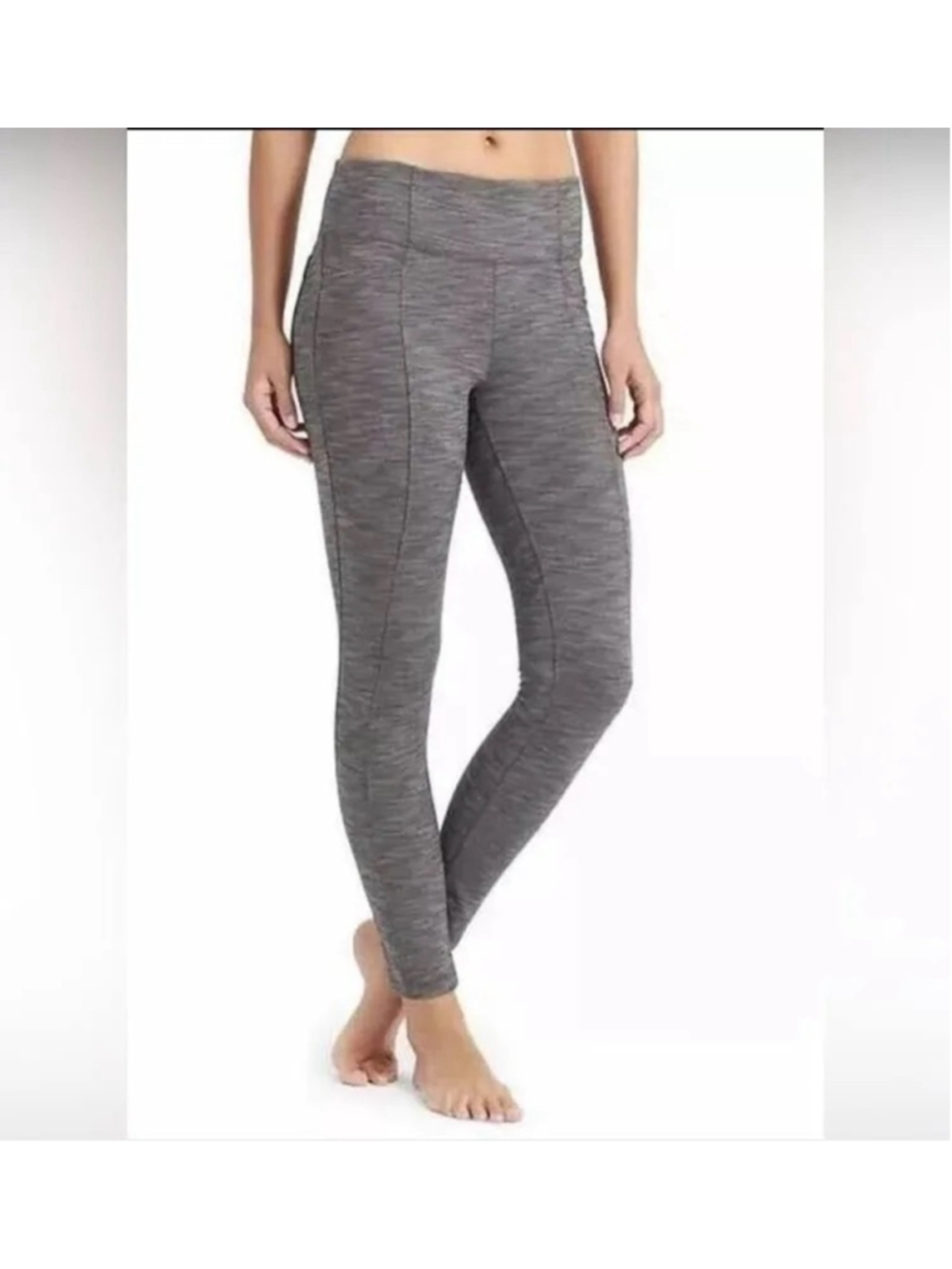 NWT Athleta Cozy High Rise Spacedye Metro Leggings Size XXS